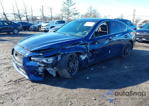 2018 Infiniti Q50 3.0T Sport from USA, damaged, VIN JN1EV7AR8JM430403